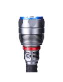 Linterna LED recargable 23000 lm con zoom e indicador de carga USB-C | Power Bank | 5 modos de luz | Largo alcance IP67