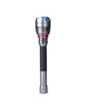 Linterna LED recargable 23000 lm con zoom e indicador de carga USB-C | Power Bank | 5 modos de luz | Largo alcance IP67