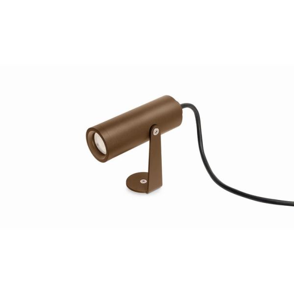 Proyector LED de exterior de diseño SKIP MEDIUM, 29º Ángulo de Haz, 5,5W IP65 Gris o óxido en 2700K o 3000K 620lm/660lm 