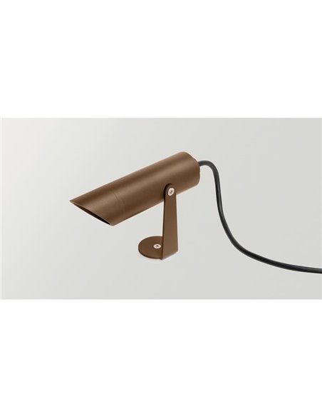 Proyector LED de exterior de diseño SKIP MEDIUM, 29º Ángulo de Haz, 5,5W IP65 Gris o óxido en 2700K o 3000K 620lm/660lm 