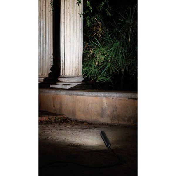 Projetor LED para exterior SKIP SPOT, ângulo de feixe de 19º, 5,5 W IP65 cinza ou ferrugem em 2700 K ou 3000 K 620 lm/660 lm