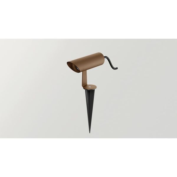 Proyector LED de exterior de diseño SKIP SPOT, 19º Ángulo de Haz, 5,5W IP65 Gris o óxido en 2700K o 3000K 620lm/660lm 