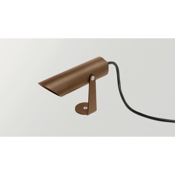 Projetor LED para exterior SKIP SPOT, ângulo de feixe de 19º, 5,5 W IP65 cinza ou ferrugem em 2700 K ou 3000 K 620 lm/660 lm