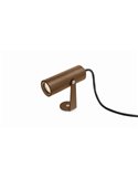 Proyector LED de exterior de diseño SKIP SPOT, 19º Ángulo de Haz, 5,5W IP65 Gris o óxido en 2700K o 3000K 620lm/660lm 