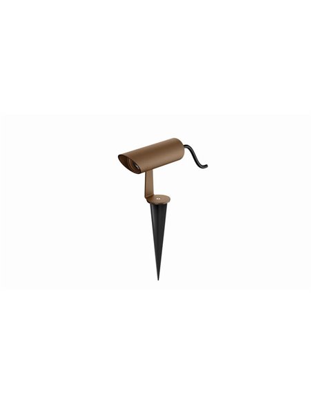 Proyector LED de diseño SKIP DIM DALI SPOT, 19º Ángulo de Haz, 5,5W IP65 Gris o óxido Dimmable 2700K o 3000K 620lm/660lm 