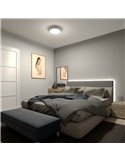 Plafon LED branco ultra eficiente FLETA 10W, 2700K/4000K