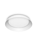 Plafón de Techo LED Ultra Eficiente blanco FLETA 10W, 2700K/4000K