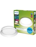 Plafonnier LED ultra efficace FLETA 10W blanc, 2700K/4000K