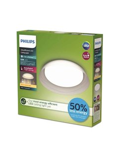 Plafonnier LED FLETA UE SS T 10W, 2700K/4000K 2