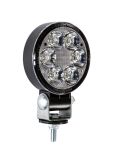 Faro LED de trabajo FT-365 LED SLIM 1600Lm largo alcance 12–36V | Redondo | IP69K | Cable 1,5 m | Homologado EMC R10