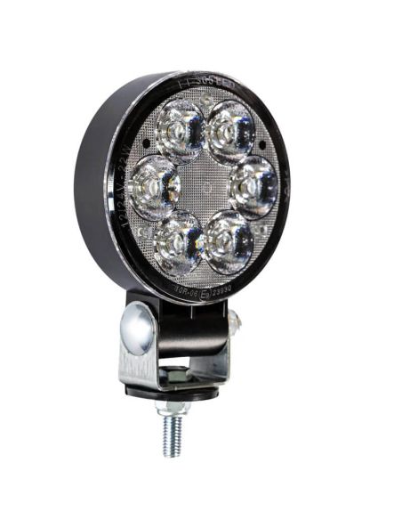 FT-365 LED SLIM 1600Lm Luz de Trabalho LED de Longo Alcance 12–36V | Redonda | IP69K | Cabo de 1,5m | Aprovado pela EMC R10