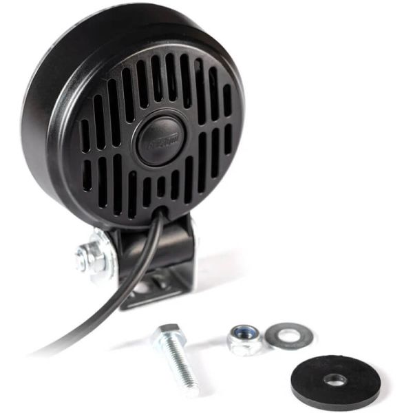 TRasera Faro LED de trabajo FT-365 LED SLIM 1600Lm largo alcance 12–36V | Redondo | IP69K | Cable 1,5 m | Homologado EMC R10