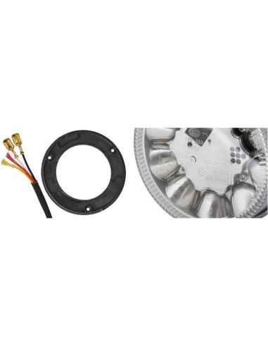 LED ambre rotative supérieure Hella K-LED Blizzard 2XD 012 980-001 12/24 V