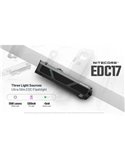 Linterna láser EDC17 ultra compacta 1500 lm, 230m alcance, UV 1350 mW y láser verde IPX7
