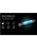Linterna láser EDC17 ultra compacta 1500 lm, 230m alcance, UV 1350 mW y láser verde IPX7