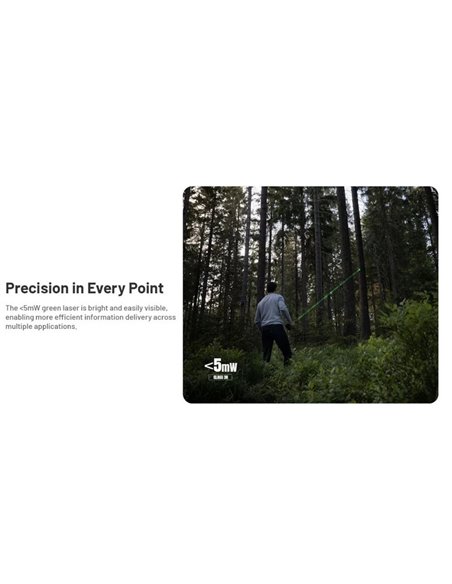 Lanterna a laser ultracompacta EDC17, 1500 lm, alcance de 230 m, laser UV e verde de 1350 mW, IPX7