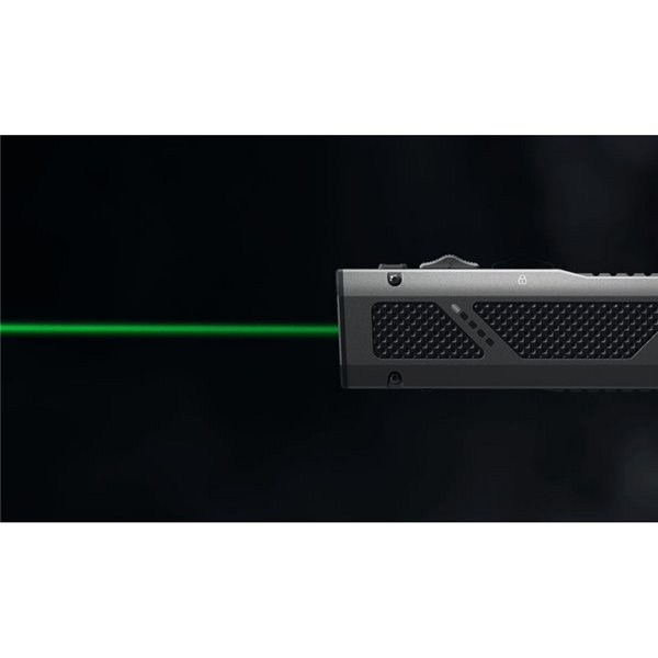 Linterna láser EDC17 ultra compacta 1500 lm, 230m alcance, UV 1350 mW y láser verde IPX7