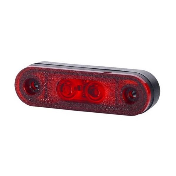 Piloto de gálibo LED con almoadillas, 12/24V homologado R1 A SM1, blanco, ámbar y rojo