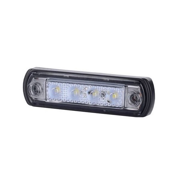 Piloto de gálibo LED 12/24V homologado R1 A SM1, blanco, ámbar y rojo
