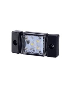 Galibo LED con soporte y fijación lateral 12/24V homologado R1 A SM1, blanco, ámbar y rojo