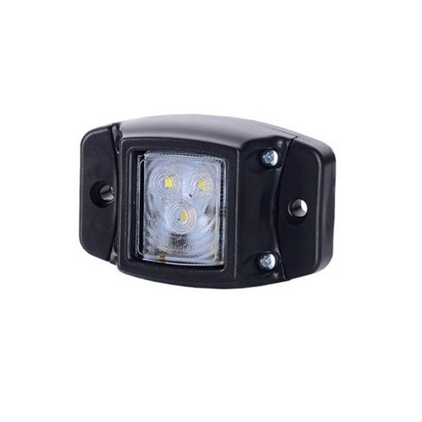 Galibo LED con base de goma y fijación lateral 12/24V homologado R1 A SM1, blanco, ámbar y rojo