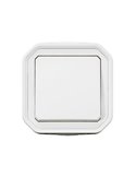 NOUVEAU interrupteur monobloc en surface PLEXO blanc IP55