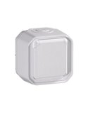 Toma de corriente superficie NEW PLEXO 2P+T IP55 blanca monobloc (bornas de tornillo)