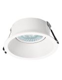 Aro empotrable redondo basculante blanco COMFORT GU10 (no incl.), corte Ø8.5cm
