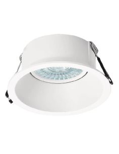 Aro empotrable redondo basculante blanco COMFORT GU10 (no incl.), corte Ø8.5cm