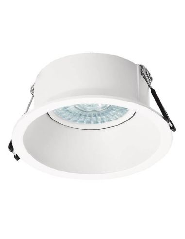 Aro empotrable redondo basculante blanco COMFORT GU10 (no incl.), corte Ø8.5cm