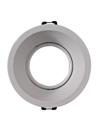 Aro empotrable redondo basculante blanco COMFORT GU10 (no incl.), corte Ø8.5cm
