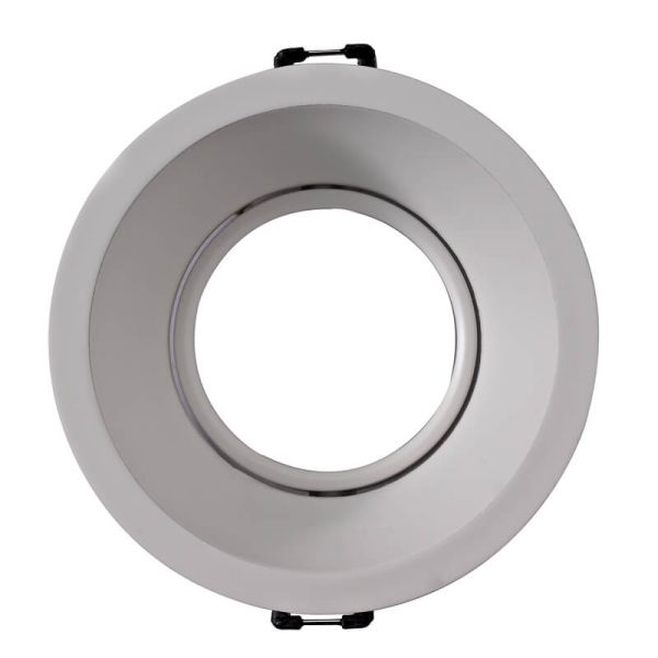 Aro empotrable redondo basculante blanco COMFORT GU10 (no incl.), corte Ø8.5cm