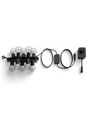 Guirnalda LED exterior FESTAVIA HUE GLOBE STRING 7m, 10 bombillas 500Lm, White & Color con Bluetooth