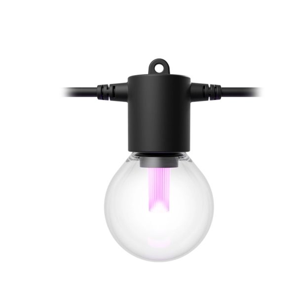 Guirnalda LED exterior FESTAVIA HUE GLOBE STRING 7m, 10 bombillas 500Lm, White & Color con Bluetooth