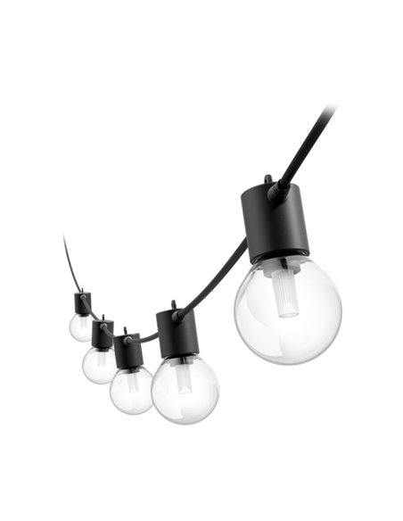 Guirnalda LED exterior FESTAVIA HUE GLOBE STRING 14 m, 20 bombillas 1000Lm, White & Color con Bluetooth