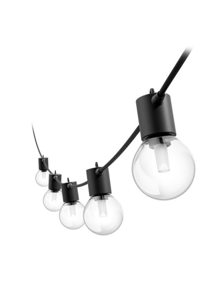 Guirnalda LED exterior FESTAVIA HUE GLOBE STRING 21 m, 30 lâmpadas 1500Lm, Branco e Colorido com Bluetooth