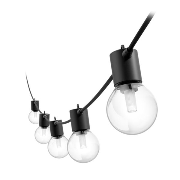 Guirnalda LED extérieure FESTAVIA HUE GLOBE STRING 21 m, 30 ampoules 1500 lm, blanc et couleur avec Bluetooth