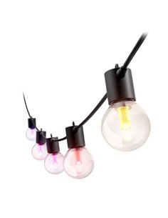 Guirnalda LED exterior FESTAVIA HUE GLOBE STRING 21 m, 30 bombillas 1500Lm, White & Color con Bluetooth 2