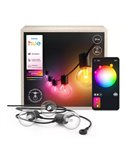 Guirnalda LED exterior FESTAVIA HUE GLOBE STRING 21 m, 30 bombillas 1500Lm, White & Color con Bluetooth