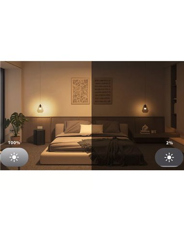 Ampoule LED connectée Philips Hue Essential A60 E27, 8 W (équivalent 60 W), 806 lumens, dimmable, blanc et couleur avec LED LED.