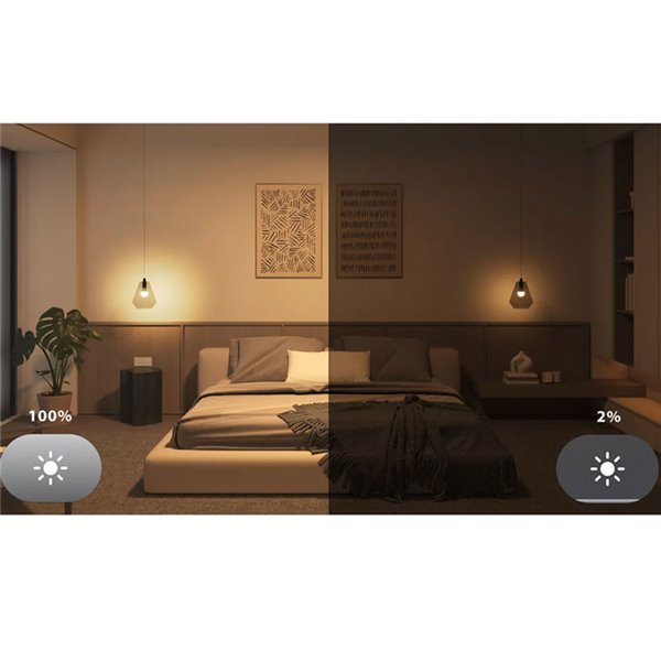 Ampoule LED connectée Philips Hue Essential A60 E27, 8 W (équivalent 60 W), 806 lumens, dimmable, blanc et couleur avec LED LED.