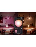 Bombilla inteligente LED Philips Hue Essential A60 E27, 8W (equivalente 60W), 806 Lm, regulable intensidad, White & Color con Bl