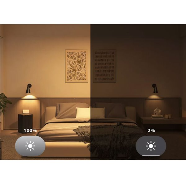 Lâmpada inteligente LED Philips Hue Essential GU10, 4,7 W, 345 lúmens, luz branca e colorida, com Bluetooth, dimerizável.