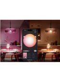 Pack 2 bombillas LED inteligentes STARTER KIT ESSENTIAL A60 E27 806Lm 3W, White & Color + Hue Bridge + Dimmer switch