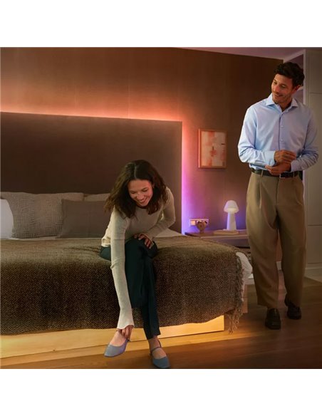 Bande LED intelligente Hue FLUX STRIP LIGHT 3m, 1200Lm, couleur Chromasync™, enroulable et extensible