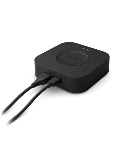 Hue Bridge Pro Preto, Controlador de Iluminação Inteligente, para mais de 150 lâmpadas.
