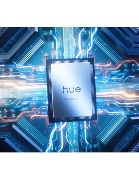 HUE BRIDGE PRO negro, Controlador de iluminación Hub inteligente, para +150 luces