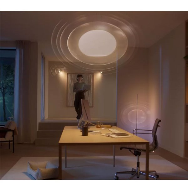 Hue Bridge Pro Preto, Controlador de Iluminação Inteligente, para mais de 150 lâmpadas.