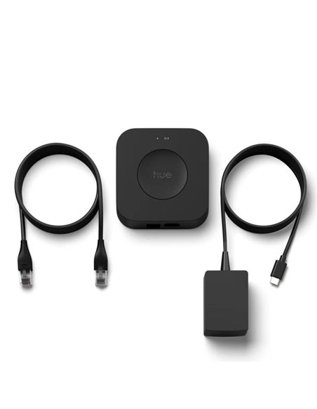 Hue Bridge Pro Preto, Controlador de Iluminação Inteligente, para mais de 150 lâmpadas