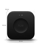 HUE BRIDGE PRO negro, Controlador de iluminación Hub inteligente, para +150 luces